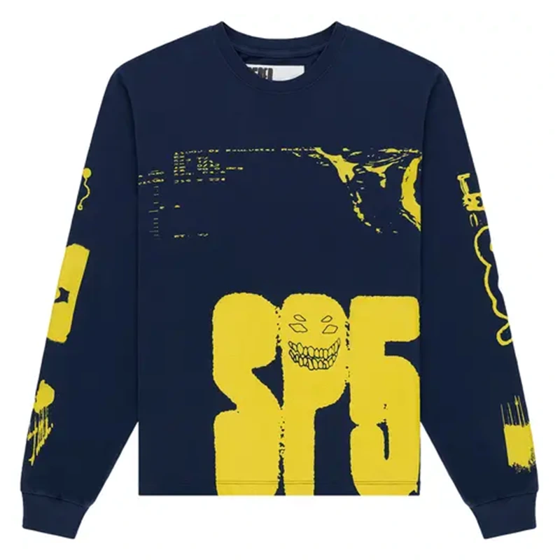 Sp5der X-Ray Long-Sleeve Crewneck