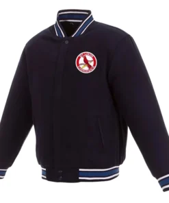 St. Louis Cardinals Navy Wool Varsity Jacket