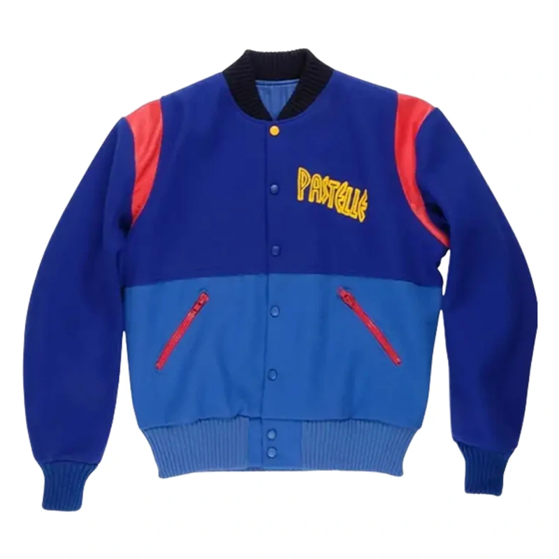Stefon Diggs Pastelle Blue Varsity Jacket