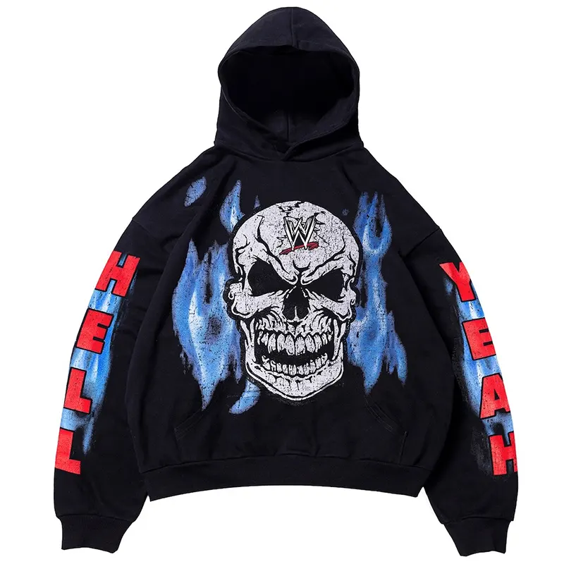 Stone Cold Steve Austin WWE x Complex Hell Yeah Hoodie