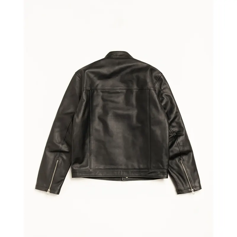 Stussy Leather Jacket - Image 2