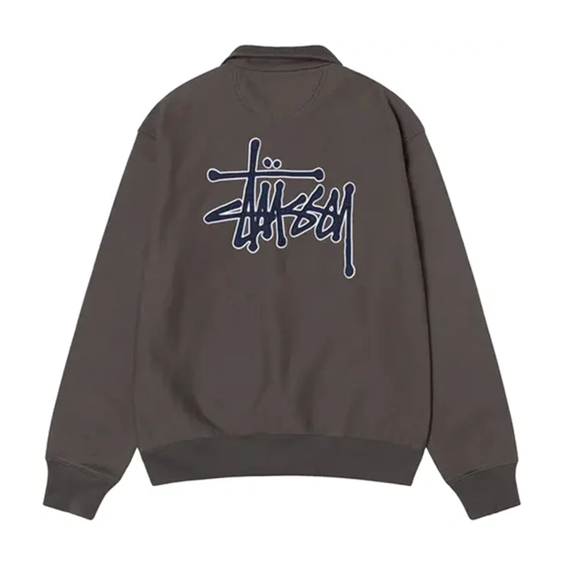 Stussy x Denim Tears Half Zip Fleece Jacket - Image 2