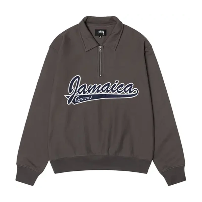 Stussy x Denim Tears Half Zip Fleece Jacket