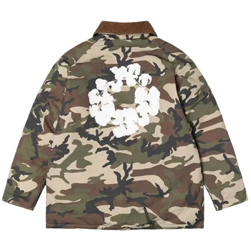 Stussy x Denim Tears Ripstop Down Army Jacket - Image 2