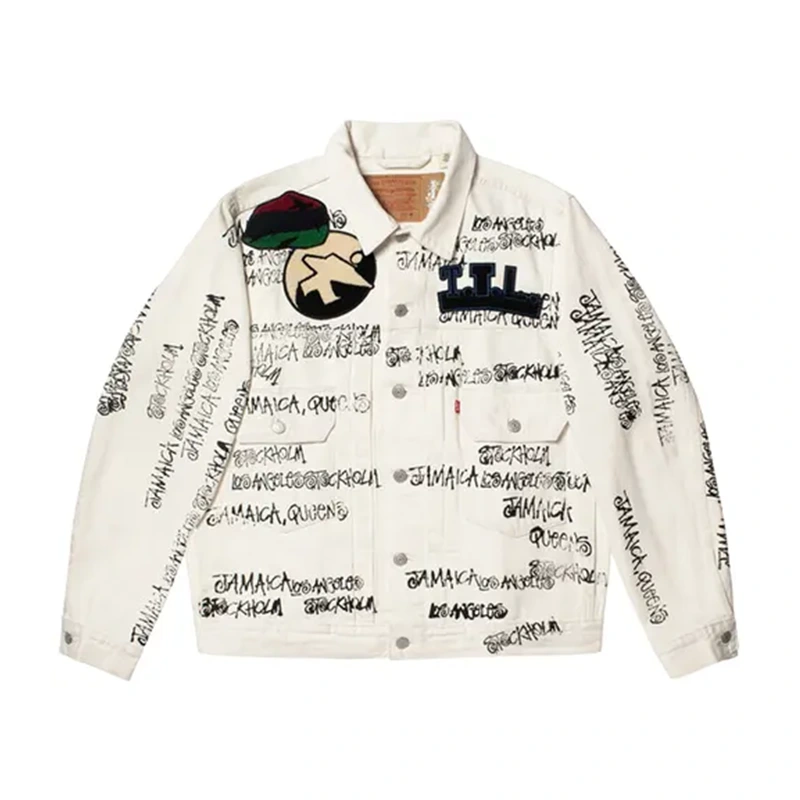 Stussy x Denim Tears x Our Legacy TTL Denim Jacket - Image 3