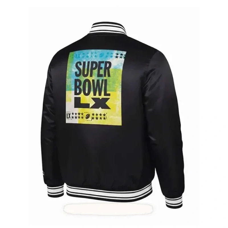Super Bowl LX Starter Bomber Jacket - Image 2