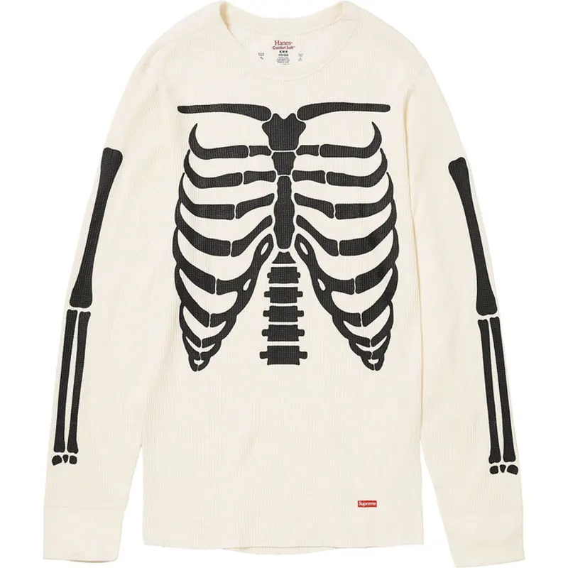 Supreme Hanes Bones Thermal Crew