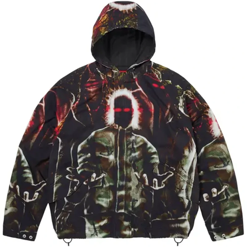 Supreme Hooded Raglan Jacket