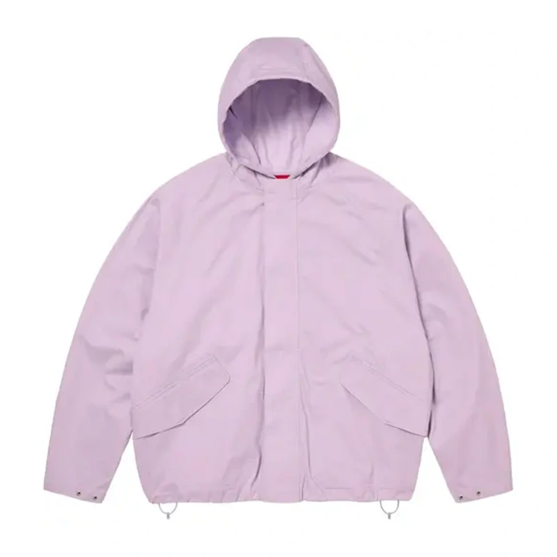 Supreme Hooded Raglan Lilac Jacket
