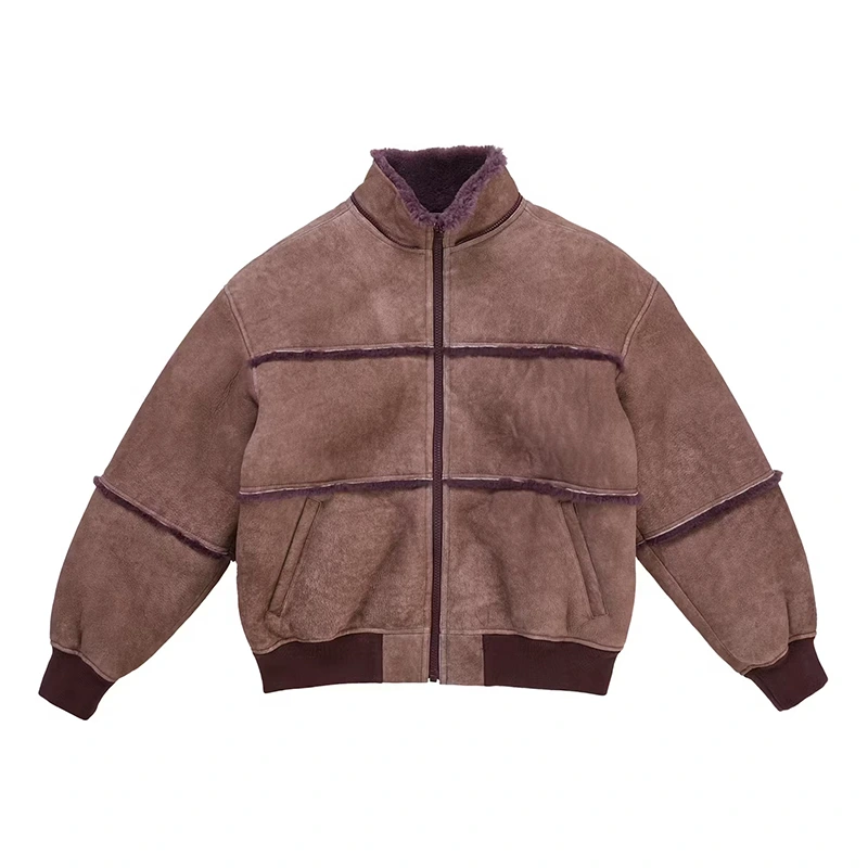 Supreme x MM6 Maison Margiela Hooded Shearling Bomber Jacket - Image 4