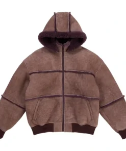 Supreme x MM6 Maison Margiela Hooded Shearling Bomber Jacket