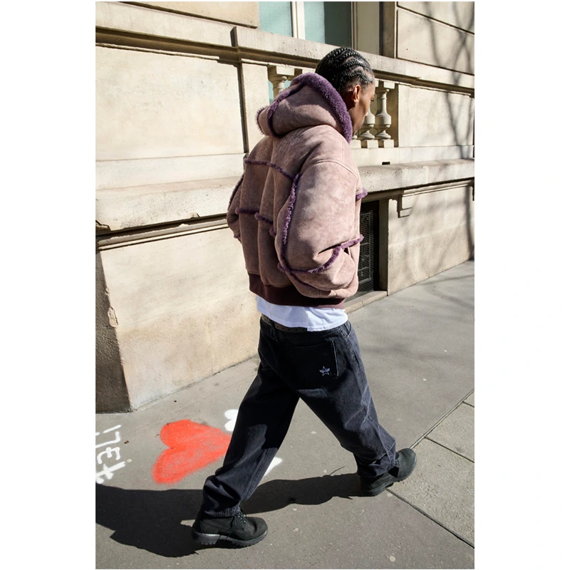 Supreme x MM6 Maison Margiela Hooded Shearling Bomber Jacket - Image 8