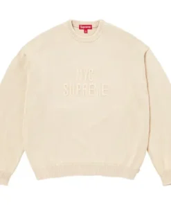 Supreme Overdyed Raised Stone Sweater