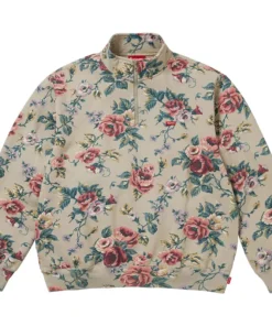 Supreme Small Box Half Zip Pullover
