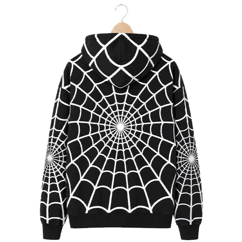 Supreme Spiderman Black Zip Up Hoodie - Image 2