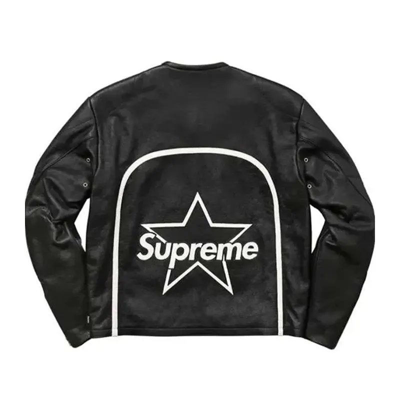 Supreme Vanson Leather Jacket - Image 2