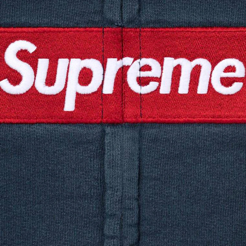 Supreme x MM6 Maison Margiela Box Logo Zip Up Hooded Sweatshirt - Image 7