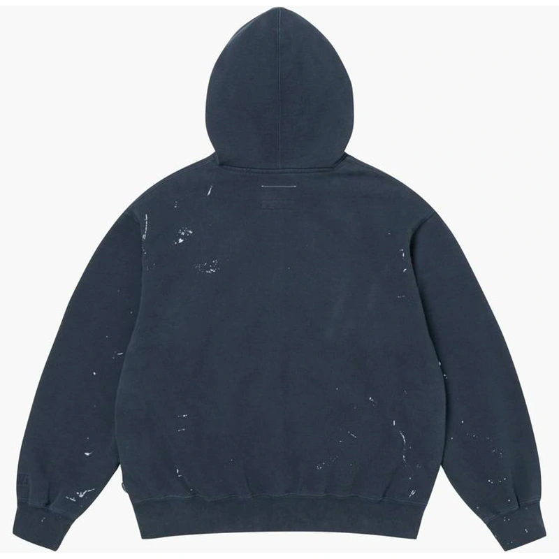 Supreme x MM6 Maison Margiela Box Logo Zip Up Hooded Sweatshirt - Image 6