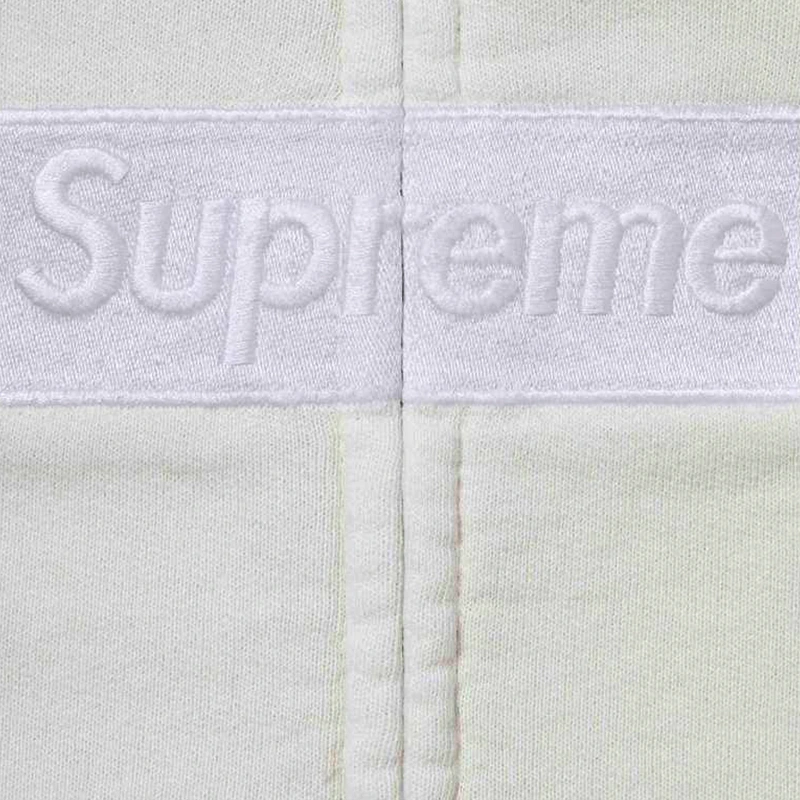 Supreme x MM6 Maison Margiela Box Logo Zip Up Hooded Sweatshirt - Image 12
