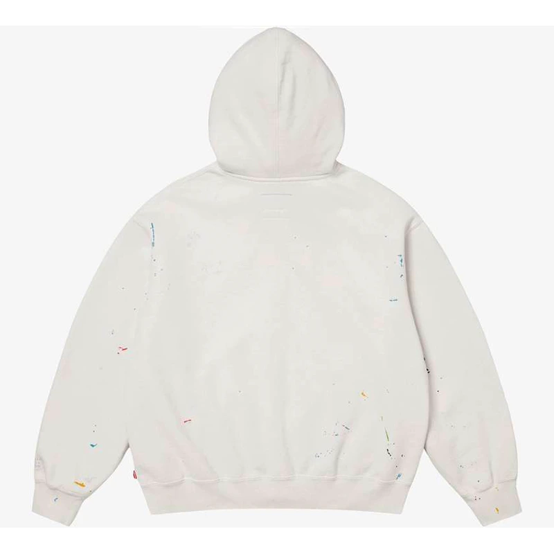 Supreme x MM6 Maison Margiela Box Logo Zip Up Hooded Sweatshirt - Image 11