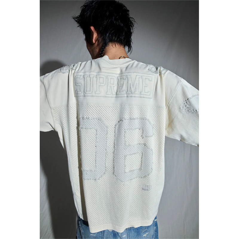 Supreme x MM6 Maison Margiela Cotton Football Jersey - Image 6