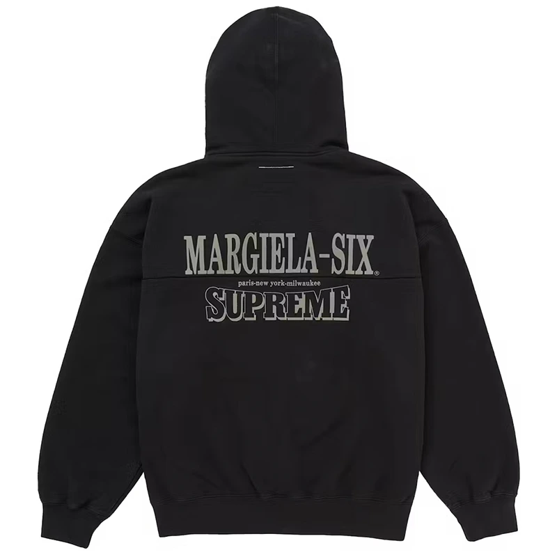 Supreme x MM6 Maison Margiela Eagle Zip Up Hooded Sweatshirt - Image 3