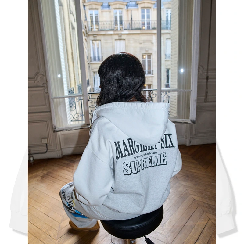 Supreme x MM6 Maison Margiela Eagle Zip Up Hooded Sweatshirt - Image 12