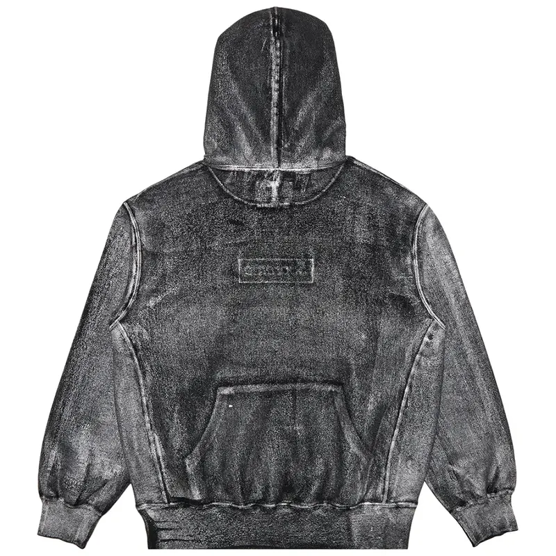 Supreme x MM6 Maison Margiela Foil Box Logo Hooded Sweatshirt - Image 2