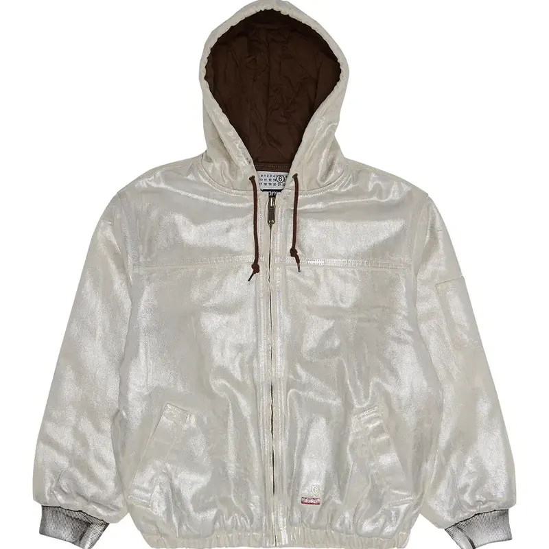 Supreme x MM6 Maison Margiela Foil Hooded Work Jacket