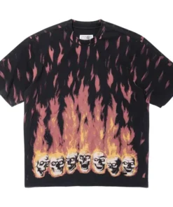 Supreme x MM6 Maison Margiela Liquid Blue Oversized Tee