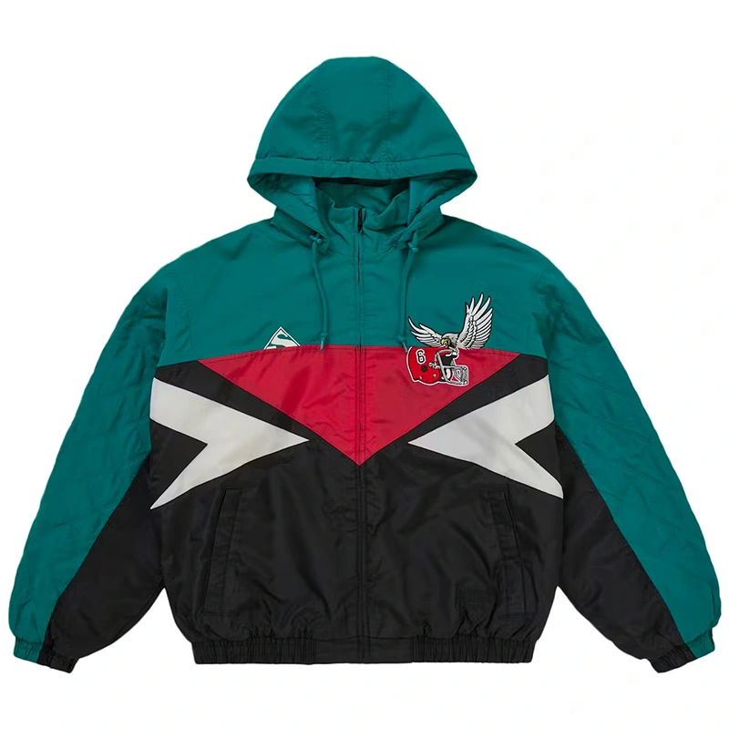 Supreme x MM6 Maison Margiela Miami Split Stadium Jacket - Image 8
