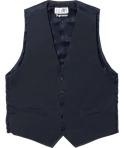 Supreme x MM6 Maison Margiela Washed Cotton Suit Vest