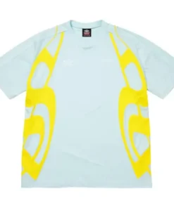 Supreme x Umbro Old English Light Blue Jersey