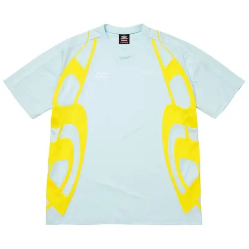 Supreme x Umbro Old English Light Blue Jersey