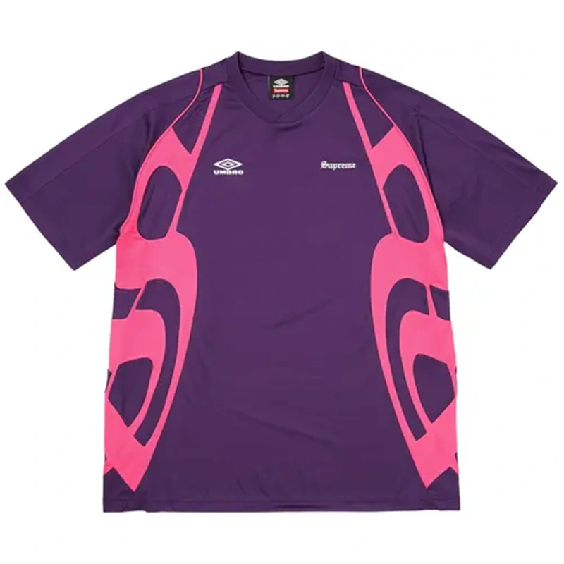 Supreme x Umbro Old English Purple Jersey