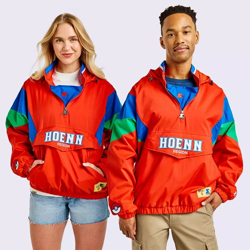 Target x Pokemon Hoenn Region Starter Pullover Jacket