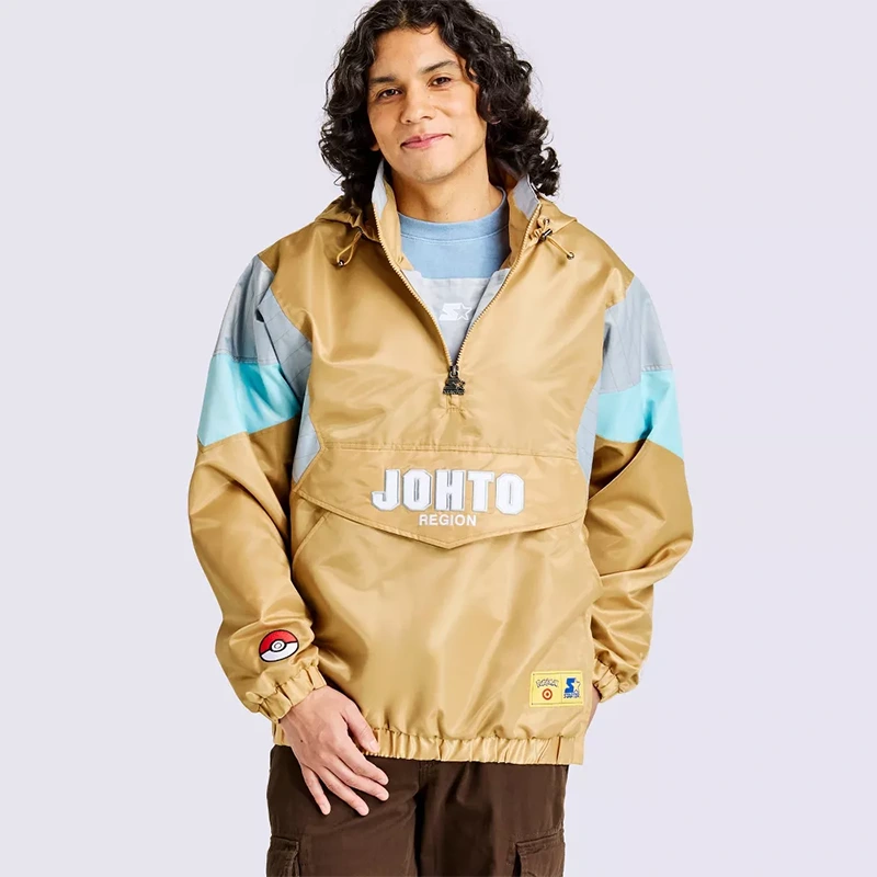 Target x Pokemon Johto Region Starter Pullover Jacket - Image 2