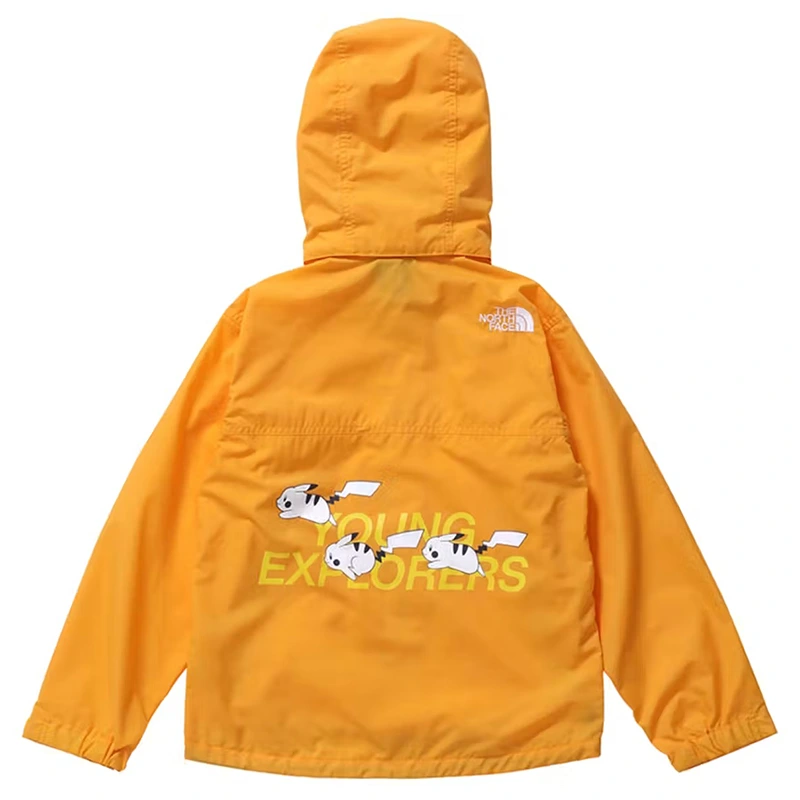 The North Face x Pokemon Young Explorers Yellow Kids Jacket - Image 2