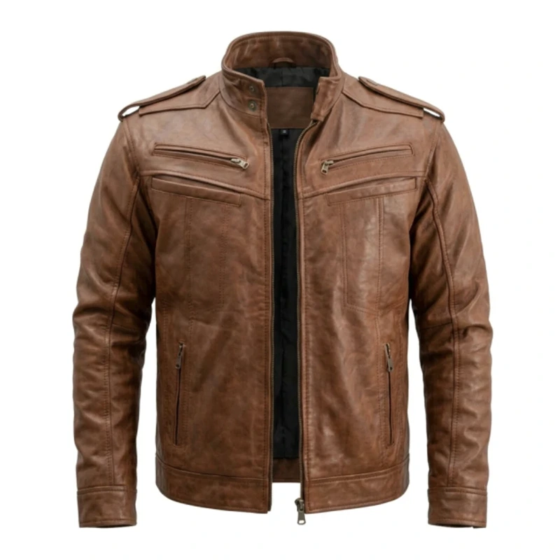 The Wilkinson Brown Leather Jacket