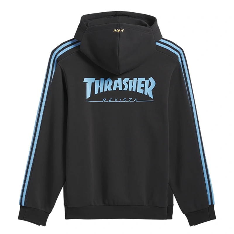 Thrasher Argentina Black Hoodie - Image 2