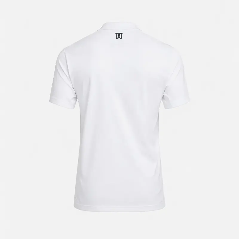 Tiger Woods Mock Neck Golf Red T-Shirt - Image 2