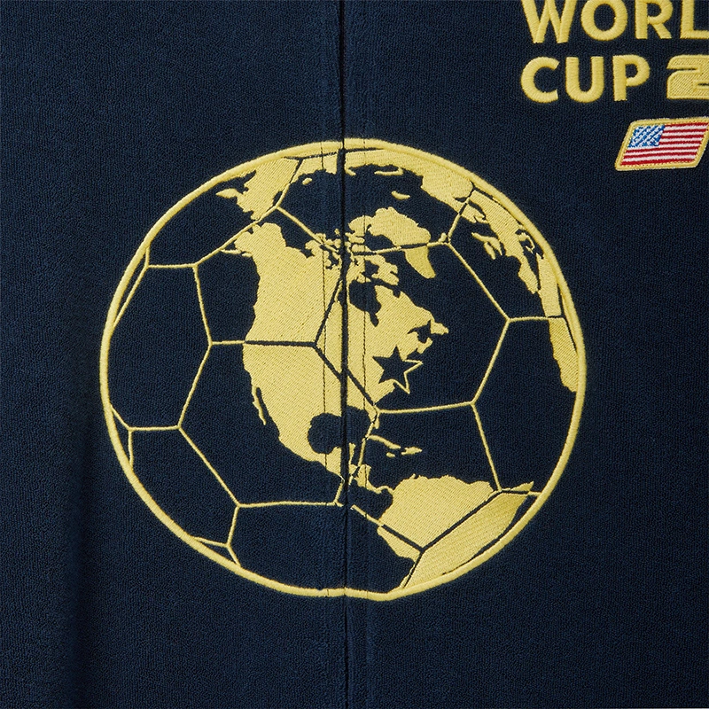 Tombolo FIFA World Cup 2026 Globe Cabana Zipper Shirt - Image 4