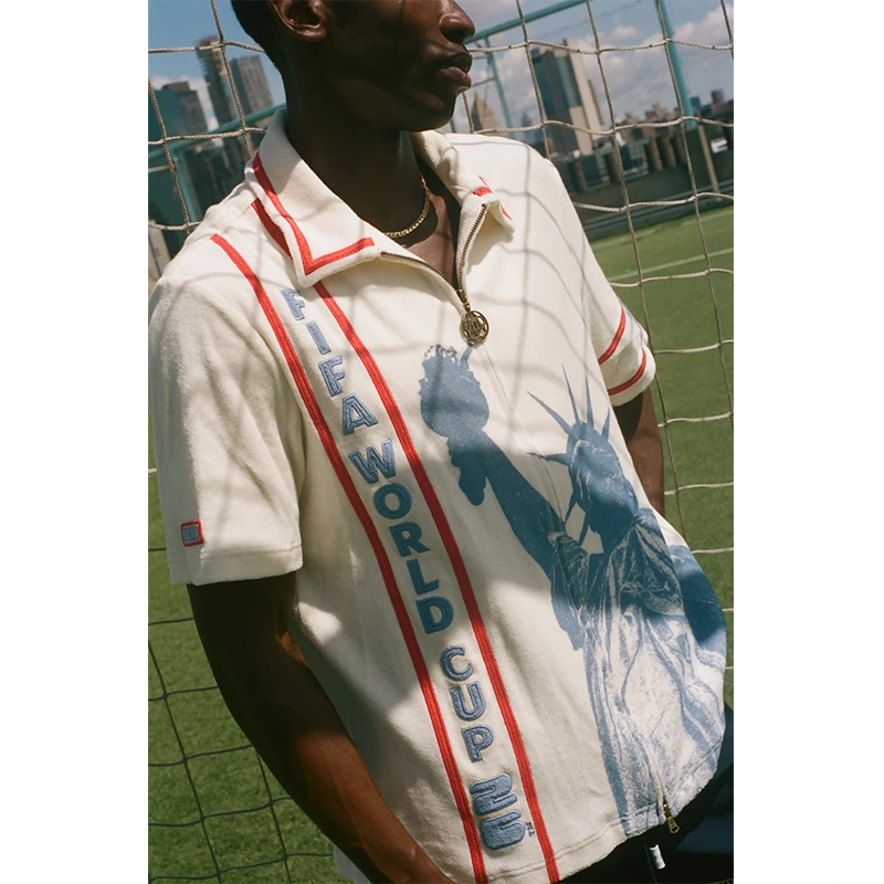 Tombolo FIFA World Cup 2026 Liberty Cabana (Captain’s Armband) Zipper Shirt - Image 12