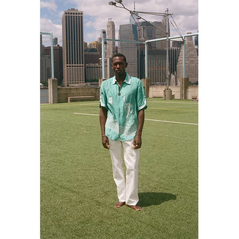 Tombolo FIFA World Cup 2026 Stars and Stripes Teal Zipper Shirt - Image 11