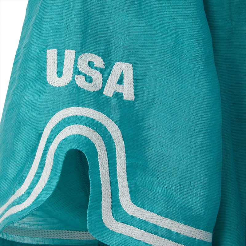 Tombolo FIFA World Cup 2026 Stars and Stripes Teal Zipper Shirt - Image 6