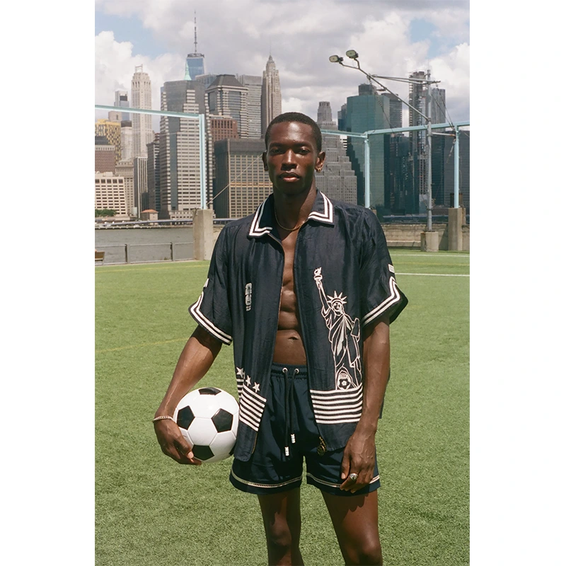 Tombolo FIFA World Cup 2026 Stars and Stripes Zipper Shirt - Image 8