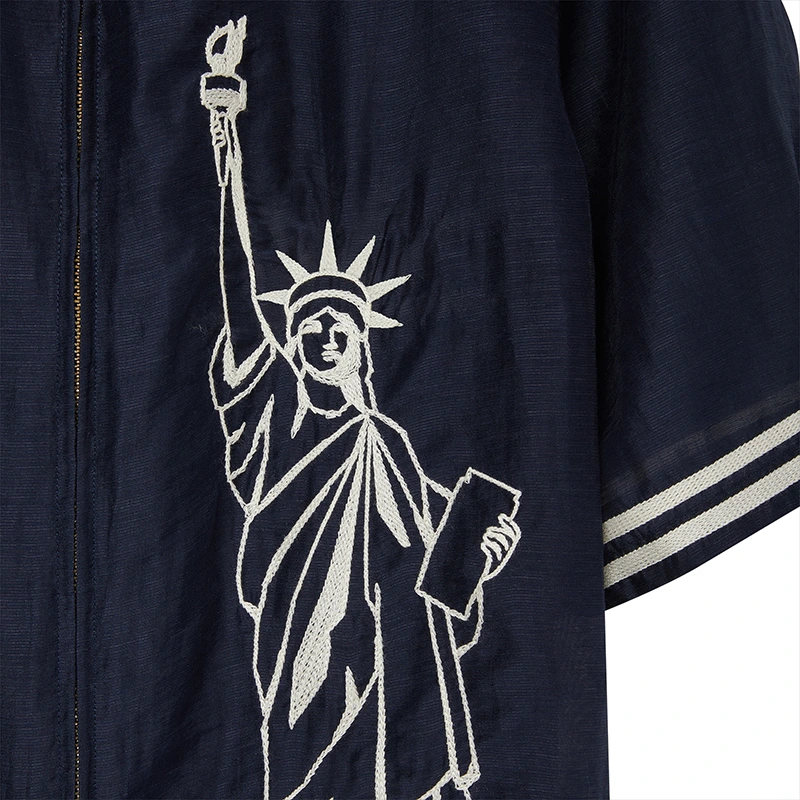 Tombolo FIFA World Cup 2026 Stars and Stripes Zipper Shirt - Image 4