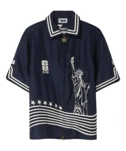 Tombolo FIFA World Cup 2026 Stars and Stripes Zipper Shirt