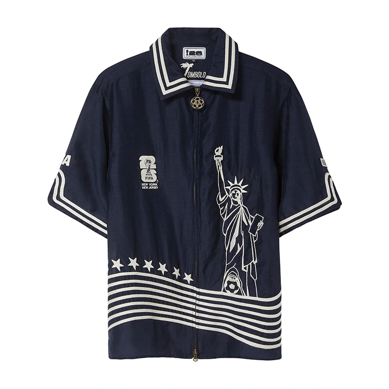 Tombolo FIFA World Cup 2026 Stars and Stripes Zipper Shirt