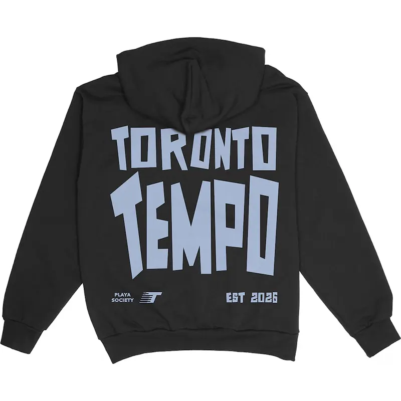 Toronto Tempo Playa Society Unisex Team Pullover Hoodie - Image 3